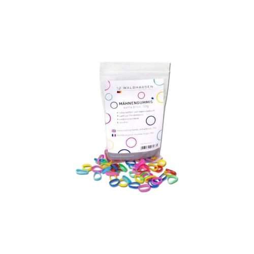 Extra Wide Plaiting Bands Multicoloured - Horse Mad Store