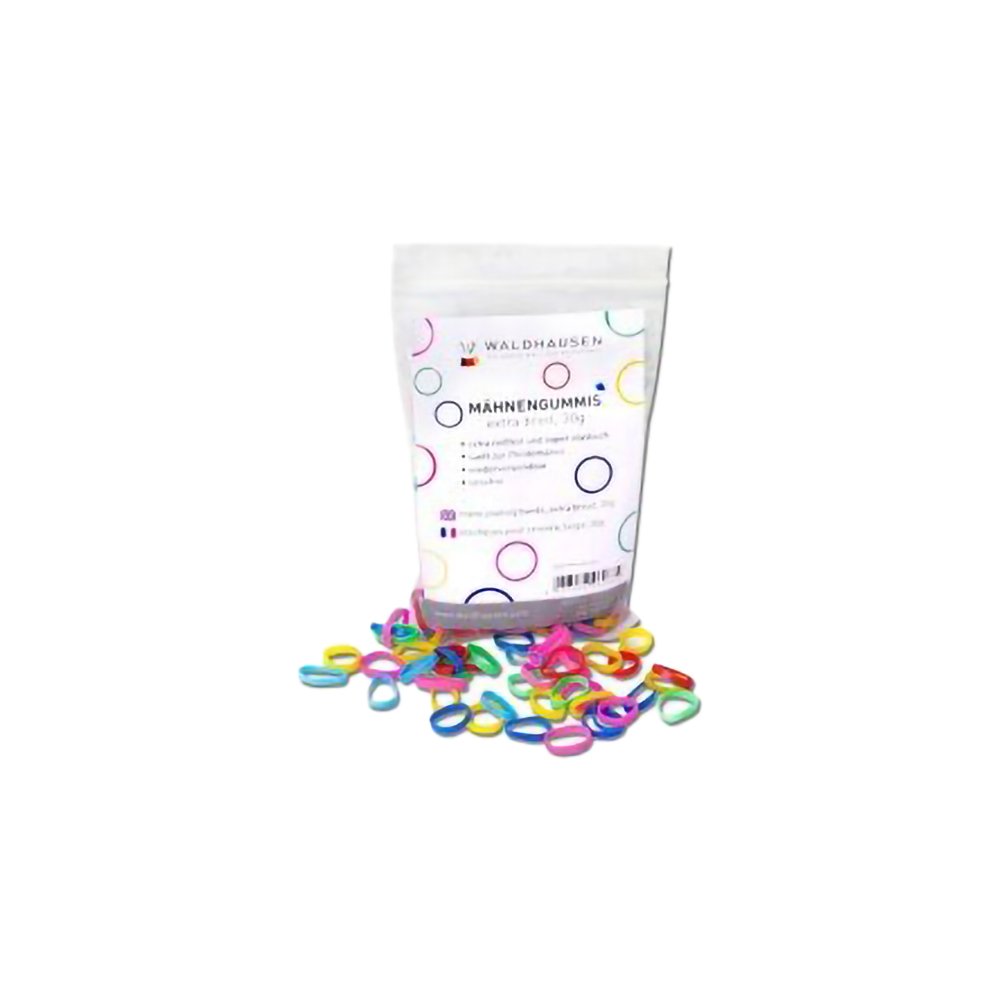 Extra Wide Plaiting Bands Multicoloured - Horse Mad Store