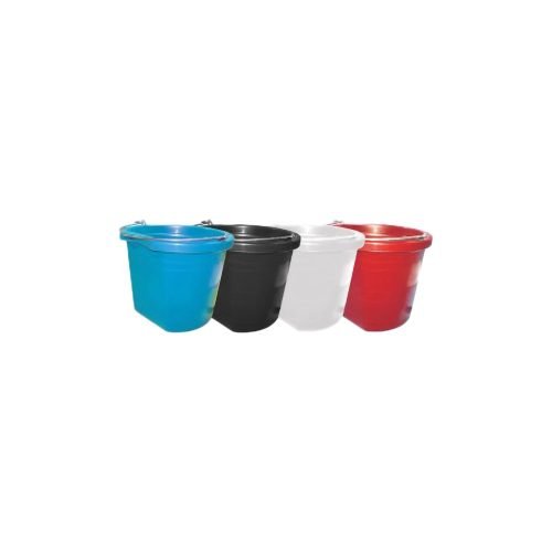 Flat Backed Bucket - Horse Mad Store