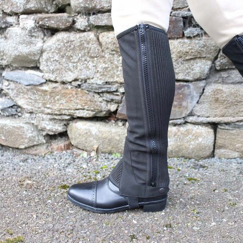 Mackey Equisential Suede Half Chaps - Horse Mad Store