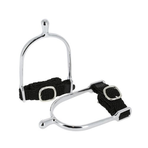 Womens 30mm Round End Horse Riding Spurs Straps - Horse Mad Store