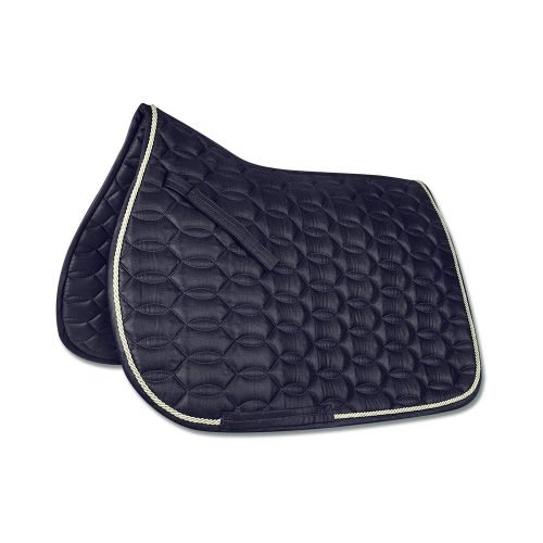 Ancona Saddle Pad Night Blue - Horse Mad Store