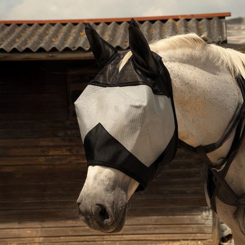Rhinegold Fly Mask With Ears - Horse Mad Store