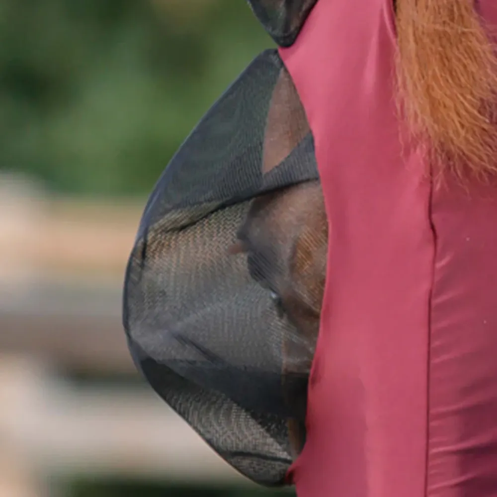 PE Comfort Tech Lycra Fly Mask Xtra - Horse Mad Store