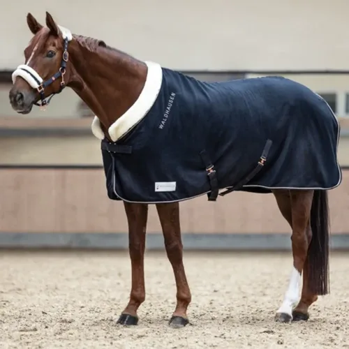 Modern Rose Fleece Rug - Horse Mad Store