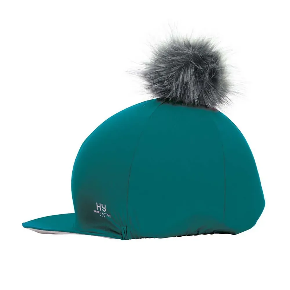 Hy Sport Active Hat Silk with Interchangeable Pom Pom - Horse Mad Store