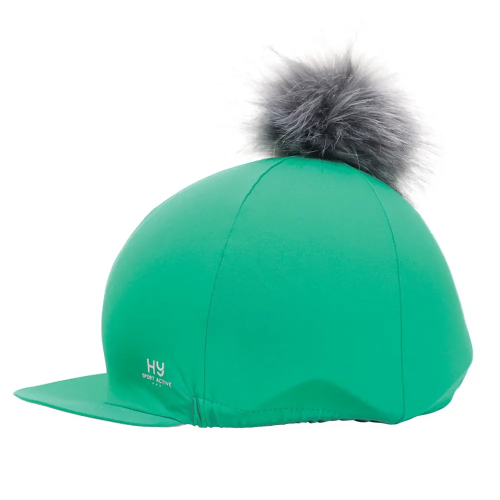 Hy Sport Active Hat Silk with Interchangeable Pom Pom - Horse Mad Store