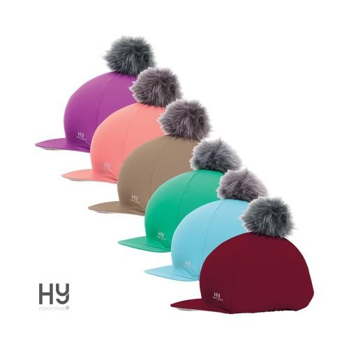 Hy Sport Active Hat Silk with Interchangeable Pom Pom - Horse Mad Store