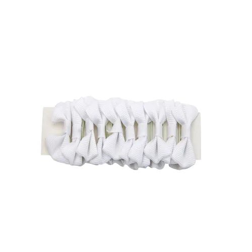 White Plaiting Bows - Horse Mad Store