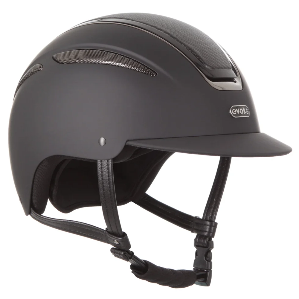 Evoke Callisto Classic Peak Black Crystal - HorseMadStore