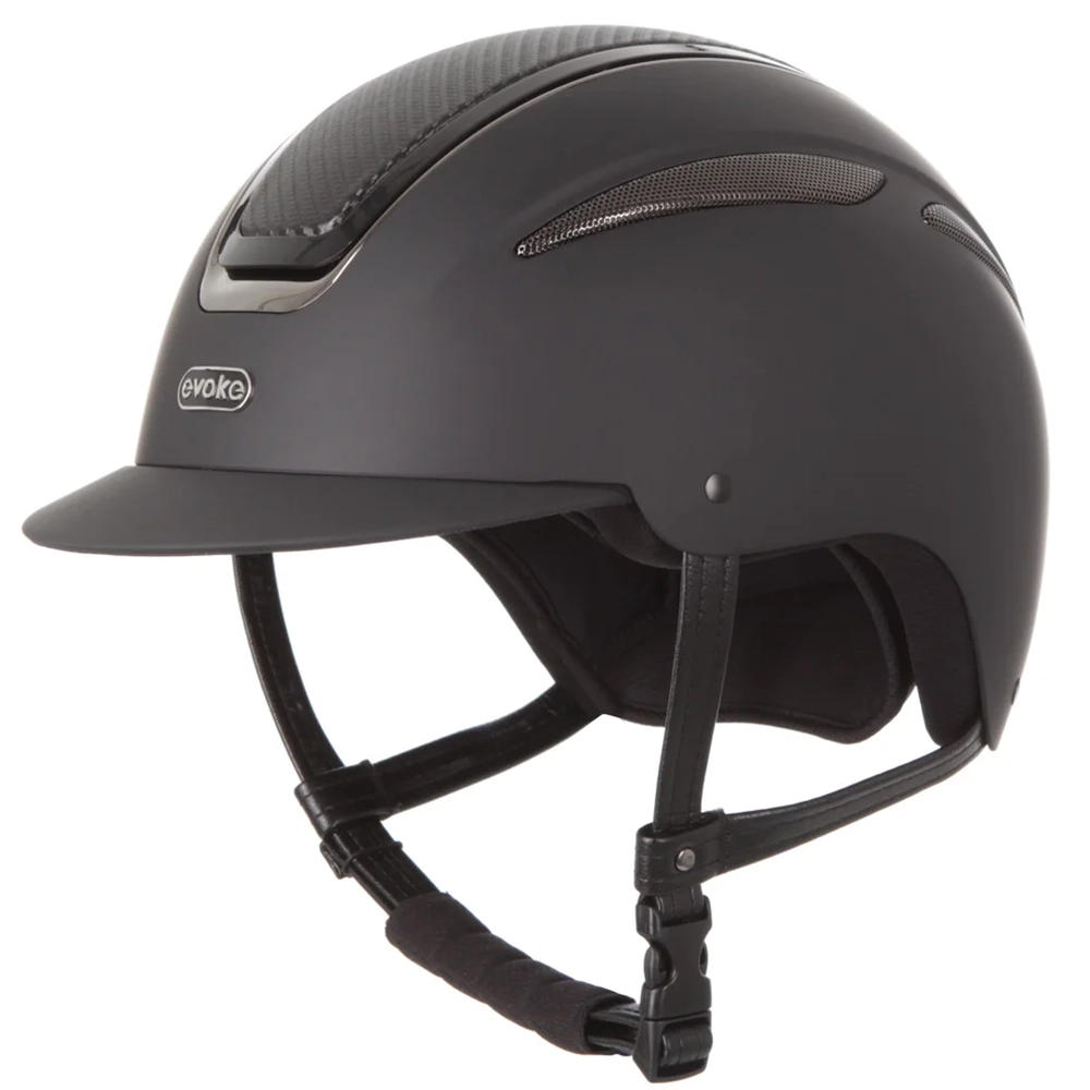 Evoke Callisto Classic Peak Black Crystal - HorseMadStore